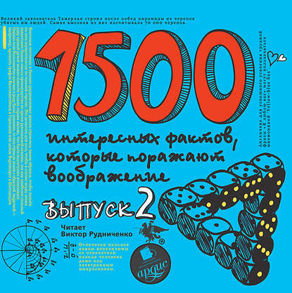 1500 интересных фактов, которые поражают воображение. Выпуск 2 — Андрей Ситников