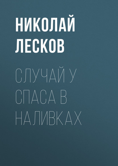 Случай у Спаса в Наливках — Николай Лесков