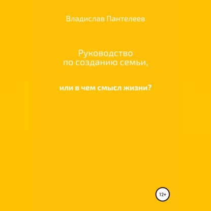 Руководство по созданию семьи, или В чем смысл жизни? — Владислав Львович Пантелеев